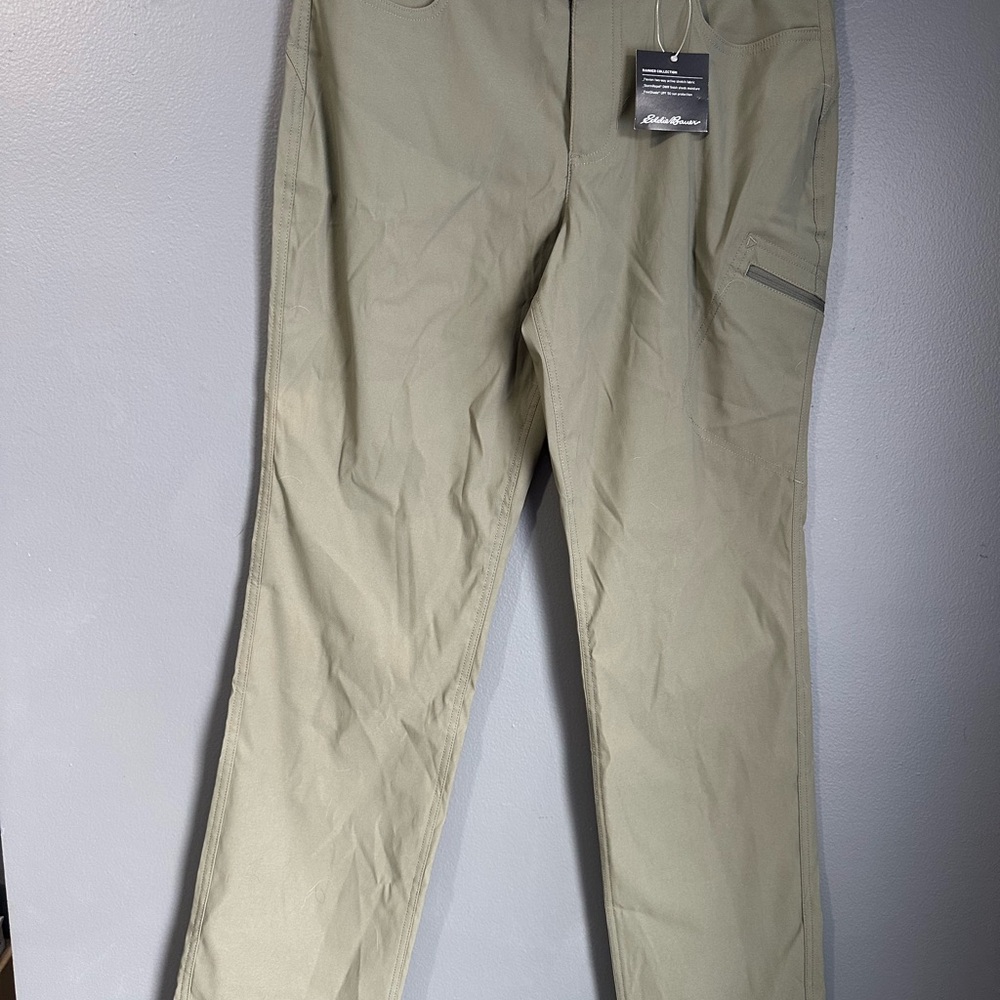 Eddie Bauer Women's Khaki Straight Leg Pants